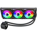 Gamemax protsessori vedelikjahutus ICEBURG 360 DIGITAL BK, 58.8 cfm, 800-1800 rpm, ARGB LED valgustus, TDP kuni 290W