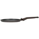Resto Pannkoogipann 93025, 24 cm, 440 mm, 700 g, mati pruun, PFLUON, puidust k&auml;epide, induktsioonile sobiv, 1 tk