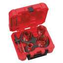 BIG HAWG&trade; DAUDZFUNKCIONĀLO GREDZENZĀĢU KOMPLEKTS, BIG HAWG MULTI MAT. HOLESAW SET - 10PC, 4932464939 MILWAUKEE