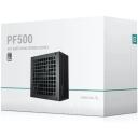 Deepcool Toiteplokk PF500 R-PF500D-HA0B-EU, 500 W, 120 mm ventilaator, 80 PLUS White, 1 x 24 pin ATX, 1 x 8 pin EPS12V