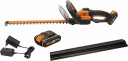Battery hedge trimmer 45 cm, Worx, WG261E, 20 V MAX/2.0 Ah Li-ion, 2200 rpm, 16 mm