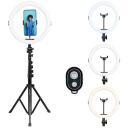 Agfa Photo Ring Light ARL11XL, ARL11XL, 10W, 28cm, 3200-6500K, 120 LED, USB toide, alumiiniumist statiiv 45-155cm