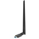 Lanberg Karta bezvadu tīklam NC-1200-WIE, 1x USB 3.0, 2 antenas, 5 dBi, 802.11a/n/ac, Linux, Mac, Windows