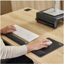 Fellowes Breyta klaviatuuri randme tugi 100142575, 47cm, 6cm, 1.75cm, Silikoon, Patendi ootel HEX Cushion Technology
