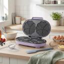 Giles & Posner Vafeļu panna EK6700GSPPVDE, 1400 W, 18 cm, regulējams termostats, nepiedego&scaron;s pārklājums, indikatora lampiņas