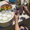 Yoghurt maker with thermostat, 7 jars, 1.3 L BROWIN 801015, 20 W, 20-60&deg;C