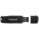 Intenso USB atmintinė 3533490 64 GB, USB 3.2 Gen 1, Skaitymo greitis 70 MB/s, Juoda, Plastikas