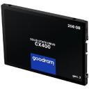 Goodram Cietais disks SSD CX400-G2 SSDPR-CX400-256-G2, 256 GB, 7 mm, SATA III, 550 Mb/s, 450 Mb/s, 3D TLC NAND