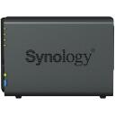 Synology NAS хранилище DS223, 2 отсека, 1 RJ45, 3 USB 3.2, 2 ГБ памяти, EXT4, готов к использованию