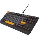 Genesis THOR 230 TKL klaviatūra NKG-2082, 87 taustiņi, Outemu Red, RGB, USB, 25 apgaismojuma režīmi, klusināts