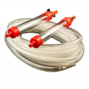 Водяной уровень, 2 резервуара, стенка ПВХ 1мм 3/8 15м