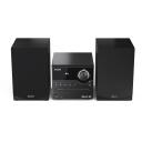 Sharp Hi-Fi mikro s&uuml;steem XL-B512(BK), 45W, must, USB port, AUX sisend, Bluetooth, CD m&auml;ngija, FM raadio, traadita &uuml;hendus