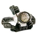 Arcas Pealamp 30710005, 19 LED, 4 valgusfunktsiooni, 3xAAA aku, plastkorpus, reguleeritav peapael
