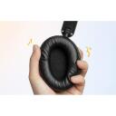 Qcy H2S Lite austiņas, H2S Lite black, 500 mAh, līdz 60 h, Bluetooth 6.0, līdz 10 m, SBC, USB-C, iOS/Android