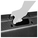 Nešiojamas Bluetooth garsiakalbis 100 W RMS galios su TWS ryšiu FM radiju USB microSD palaikymu ir RGB apšvietimu PS-710 Juodas SV-021696 SVEN