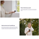Trust внутренняя WiFi IP камера IPCAM-2900 71365 3MP ночное видение 8m обнаружение движения и человека Белый