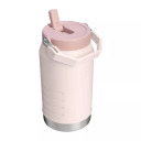Termopudele ar salmiņu Stanley The IceFlow Flip Straw 2.0 Jug 2813085051 1.9L gaiši rozā