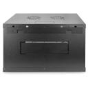 Digitus Rack Kaste DN-19 07-U-EC-SW, 38.9 x 60 x 45 cm, 7U, melna, priek&scaron;ējais atslēgas slēdzis