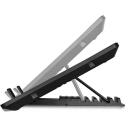 Deepcool U-Pal s&uuml;learvuti alus, DP-N214A5-UPAL, 2x140mm, 1000 RPM, 92.22 cfm, USB 3.0, must