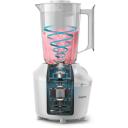 Philips Lauablender HR2041/00, V&otilde;imsus 450 W, Mahutavus 1.9 L, Max p&ouml;&ouml;rlemiskiirus 19000 RPM, Plastmassist kauss