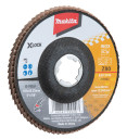 Lameļu slīpdisks X-Lock, 125 mm, Z80, D-76021 MAKITA