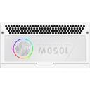 Gamemax toiteplokk RGB 1050G WH, 1050 W, Kuld, Valge, T&auml;ielikult modulaarne, 1 x 24 pin ATX, 2 x 8 pin CPU, 2 x 8 pin PCIe