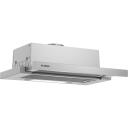 Bosch | Hood | DFT63AC50 Series 4 | Telescopic | Energy efficiency class D | Width 60 cm | 368 m&sup3;/h | Mechanical | LED | Silver