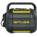 Muse Darba radio M-968 BTY, 40 W, Ūdensizturīgs, Bluetooth, Bezvadu, Portatīvs, NFC, Melna/Dzeltena