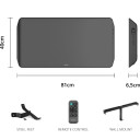 Viedais Wi-Fi konvekcijas sildītājs 2000 Smart 2000 W līdz ~30 m² Pelēks DXCH14 Duux