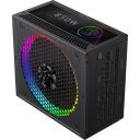 Gamemax Toite RGB PRO 850G, 850 W, Kuld, T&auml;ielikult modulaarne, 140 mm ventilaator, 80 PLUS Kuld