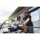 Akumuliatorinės skersavimo staklės KGS 18 LTX BL 216, 2x8Ah, LiHD; 614216810 METABO