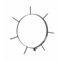 Lauka aerators ar 7 naglām, 27 cm, 0.560 kg, AW00391, AWTOOLS