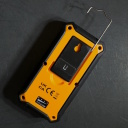 JCB viegls uzlādējams LED darba lukturis darbnīcai un būvlaukumam 1000lm 3 režīmi magnēts āķis USB Powerbank IP54 JCB-WL-PALM