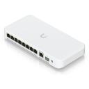 Ubiquiti UniFi Flex 2.5G PoE управляемый L2 USW-Flex-2.5G-8-PoE, 8x2.5G RJ-45, 1x10G SFP+, 30 Gbit/s, 196 W PoE