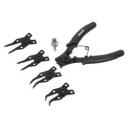 Segtangai 150mm KREATOR KRTH60905, žandikaulio gylis 2 mm, darbinis plotis 16 mm