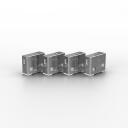 Lindy USB pordi blokeerija 40454, 4 tk, valge