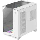 Gamemax Korpus NEX C56 VC WH, 30cm x 44.6cm x 44.8cm, 7 laiendusslotti, 2 x USB 3.2 Gen 1, 1 x USB-C 3.2 Gen 2, 1 x k&otilde;rvaklapid