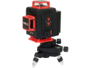 Zaļais 4D krustlīniju lāzers ar piederumiem,  precizitāte ±2 mm/10 m, 30 m, YT-30417, YATO