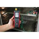 Uni-T UT325F 4-kanālu termometrs, &plusmn;(0.2% + 0.5&deg;C), 4 kanāli, Bluetooth, līdz 72,000 mērījumu, 3 AAA baterijas