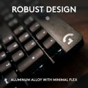 Logitech Juhtmega m&auml;nguklaviatuur G413 TKL SE 920-010446, 1.8m, must, mehhaanilised nupud, LED valgustus, USB