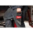 MAX BITE&trade; KOMBINĒTĀS UZGRIEŽŅU ATSLĒGAS AR LOKANU GALVU UN SPRŪDRATU KOMPLEKTS, 15PC MAXBITE FLEX HEAD SPANNER SET, 4932478558 MILWAUKEE