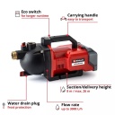 Bezvadu dārza sūknis AQUINNA 36/30, EINHELL, 4180400, 26 m augstums, 3000 l/h plūsma