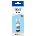 Epson Tindi, 108 EcoTank, C13T09C54A, 70ml, Heled ts&uuml;aan, &Uuml;hildub L18050, L8050