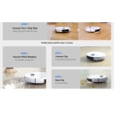 Ezviz RS2-PWT2 CS-RS2-TWT2 Kaameraga Tolmuimeja ja Märgpuhastuse Robot Konteinerdokiga Valge