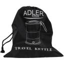 Adler Silikoonist reisi teekann AD 1377g, 600 W, 0.6 L, Silikoon, Hall, Kokkuvolditav, Automaatne v&auml;ljal&uuml;litus, Kokkutatav kaas