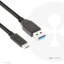 Club3D кабель USB 3.1 Type-C к Type-A CAC-1523 10Gbps, 60W, 1m, M/M