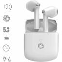 Manta Belaidės ausinės MTWS010W, 6h, Bluetooth 5.3, Hi-Fi, Integruotas mikrofonas, Aktyvus triuk&scaron;mo slopinimas