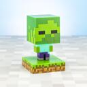 Paladone Minecraft Zombiju Lampa PP6592MCF, 11cm, LED, 1 spuldze, daudzkrāsaina, brīvi stāvo&scaron;a