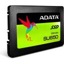 ADATA | Ultimate SU650 | ASU650SS-240GT-R | 240 GB | SSD form factor 2.5&rdquo; | Solid-state drive interface SATA | Read speed 520 MB/s | Write speed 450 MB/s