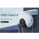 Ezviz H80x CS-H80-8MP-2MP-4mm Ārtelpu Viedā IP65 Dubultā Objektīva 8MP+2MP 4K Kamera Pagrieziena & Slīpuma 360° Balta